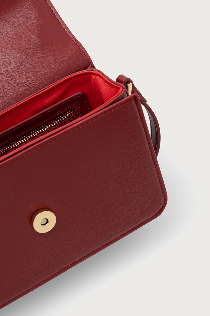 Listonoszka damska ROSSY RE Valentino Bags czerwony VBSAAY39