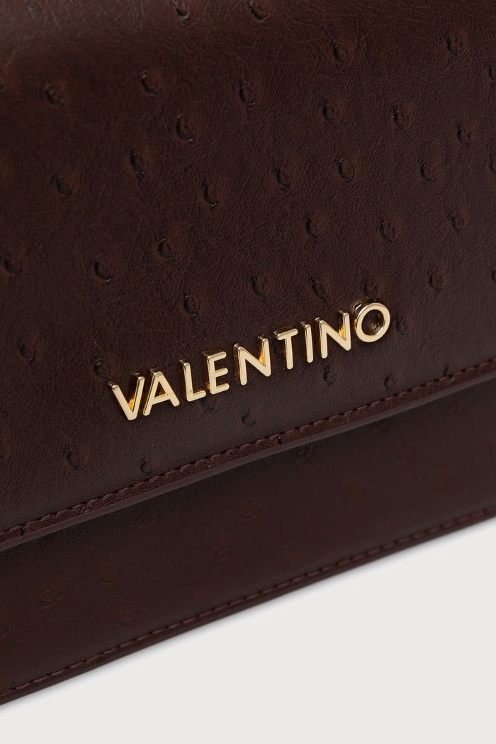 Torebka crossbody damska z imitacji skóry ROSSY RE Valentino Bags VBSAAY10STR brązowy