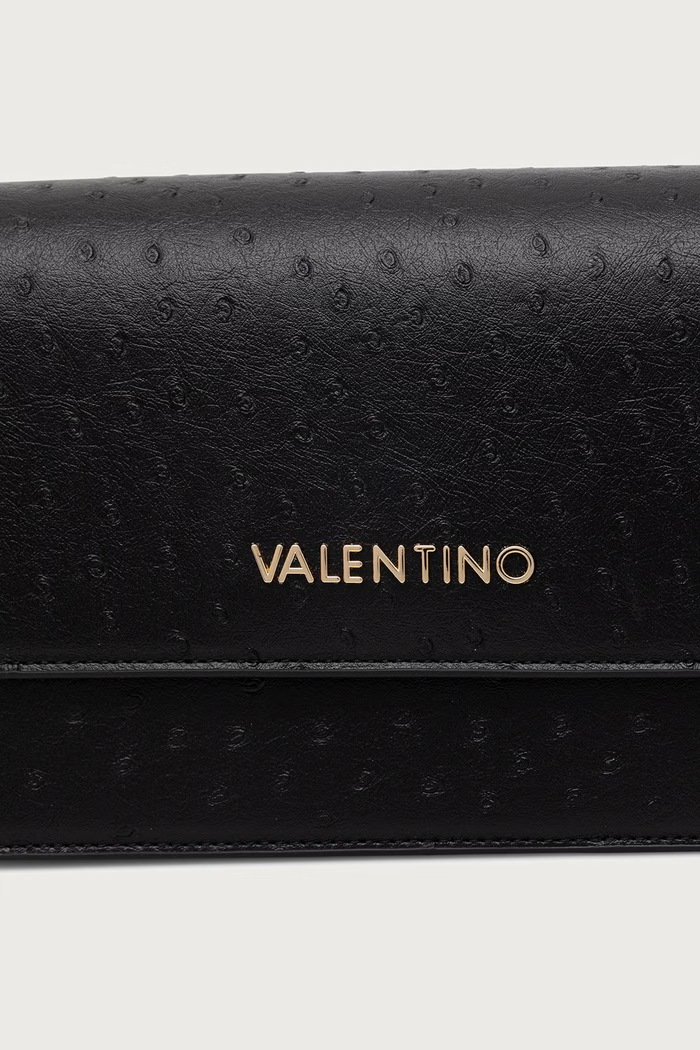 Torebka crossbody damska z imitacji skóry ROSSY RE Valentino Bags VBSAAY10STR czarny