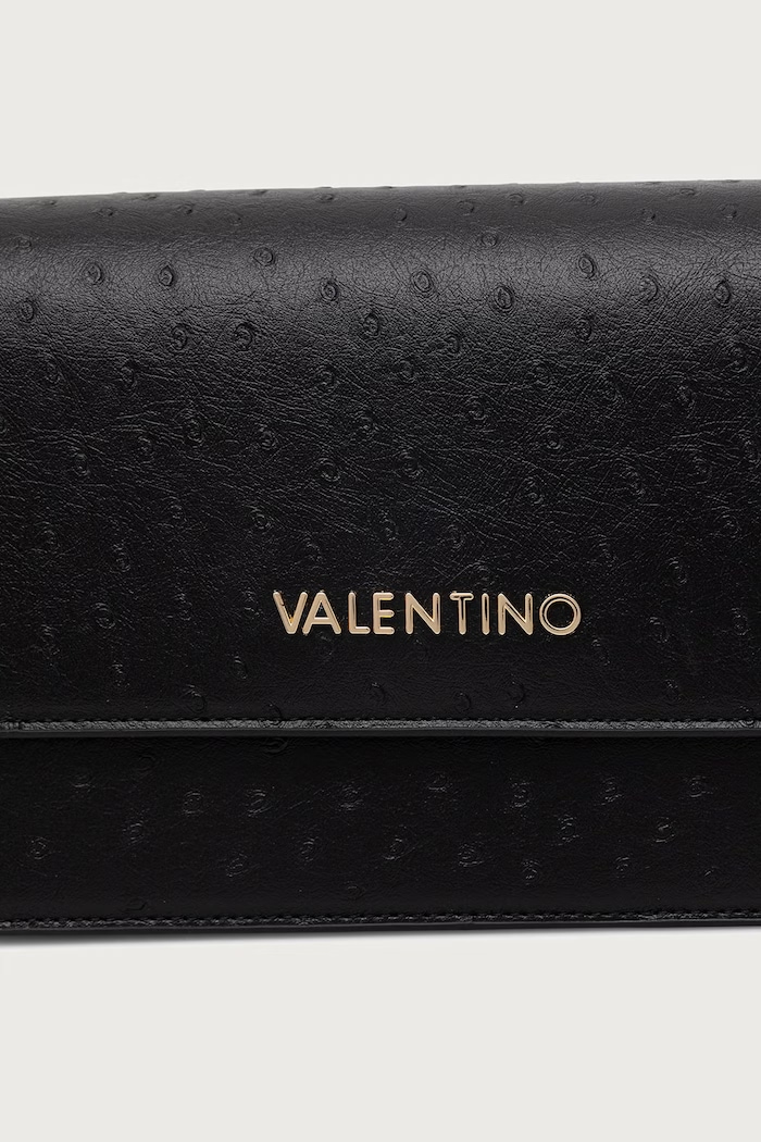 Torebka crossbody damska z imitacji skóry ROSSY RE Valentino Bags VBSAAY10STR czarny