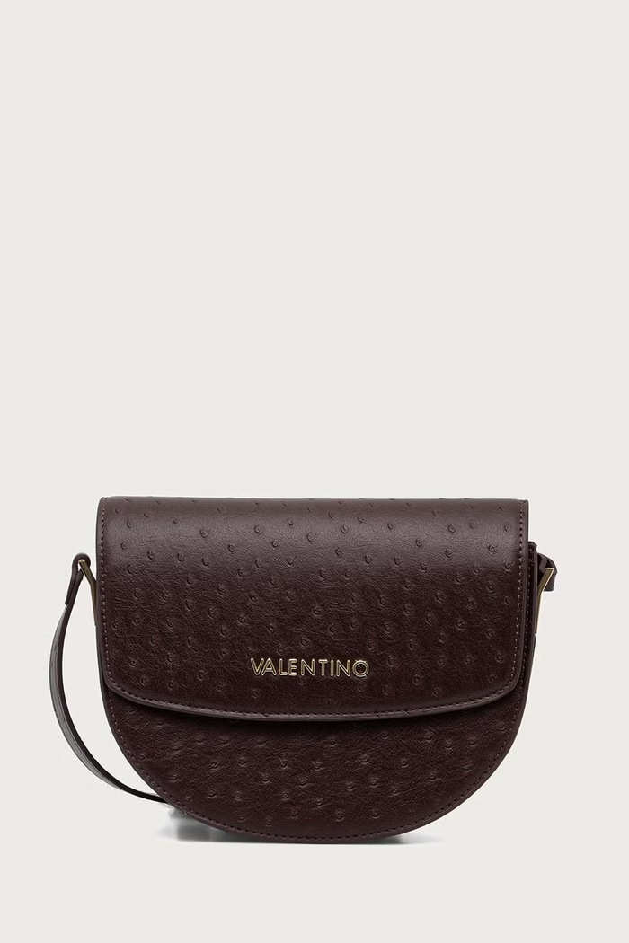 Valentino Bags Torebka crossbody damska z imitacji skóry ROSSY RE brązowy VBSAAY09STR