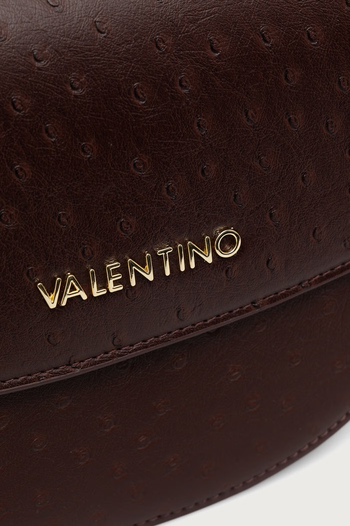 Torebka crossbody damska z imitacji skóry ROSSY RE Valentino Bags VBSAAY09STR brązowy