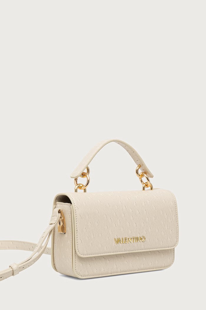 Valentino Bags Torebka crossbody damska z imitacji skóry ROSSY RE VBSAAY39STR beżowy AW26