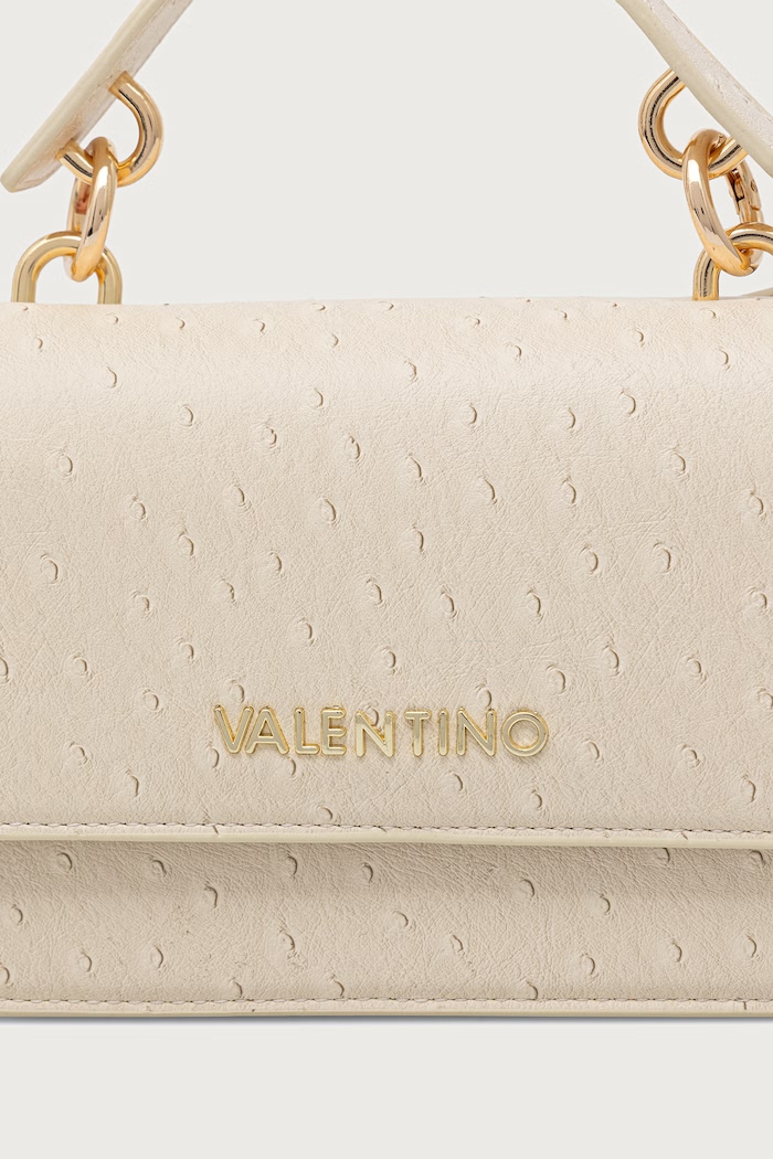 Torebka crossbody damska z imitacji skóry ROSSY RE Valentino Bags VBSAAY39STR beżowy