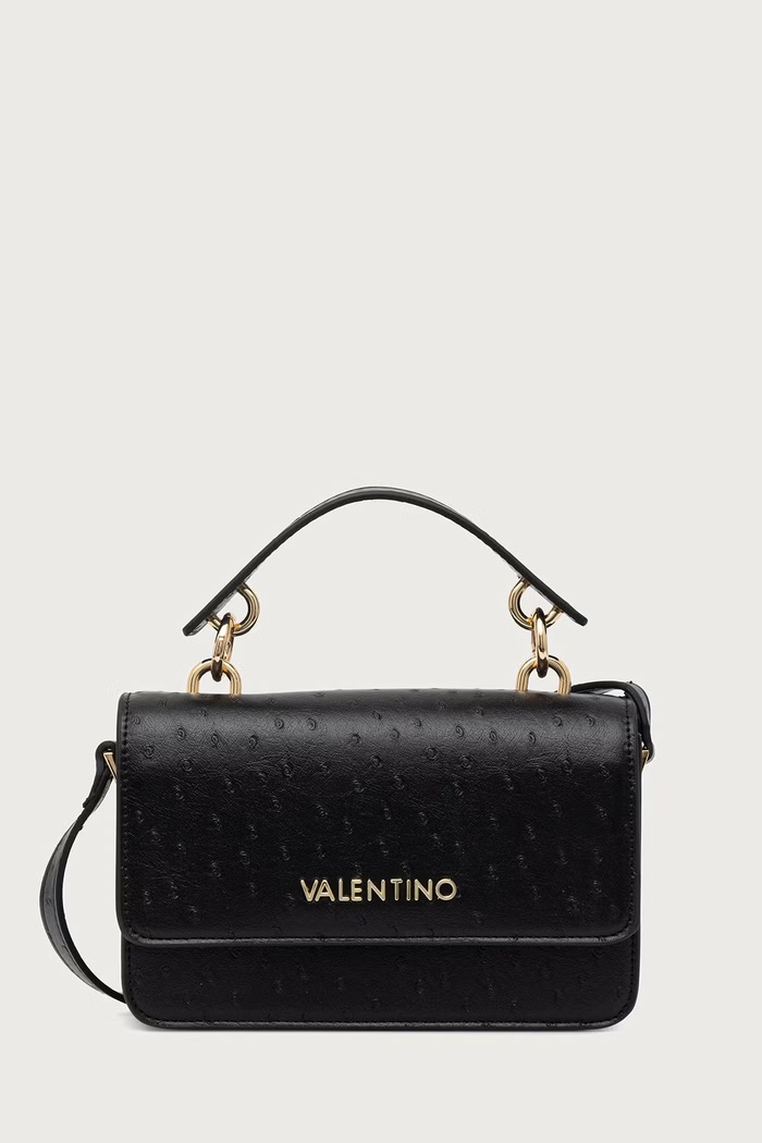 Valentino Bags Torebka crossbody damska z imitacji skóry ROSSY RE czarny VBSAAY39STR