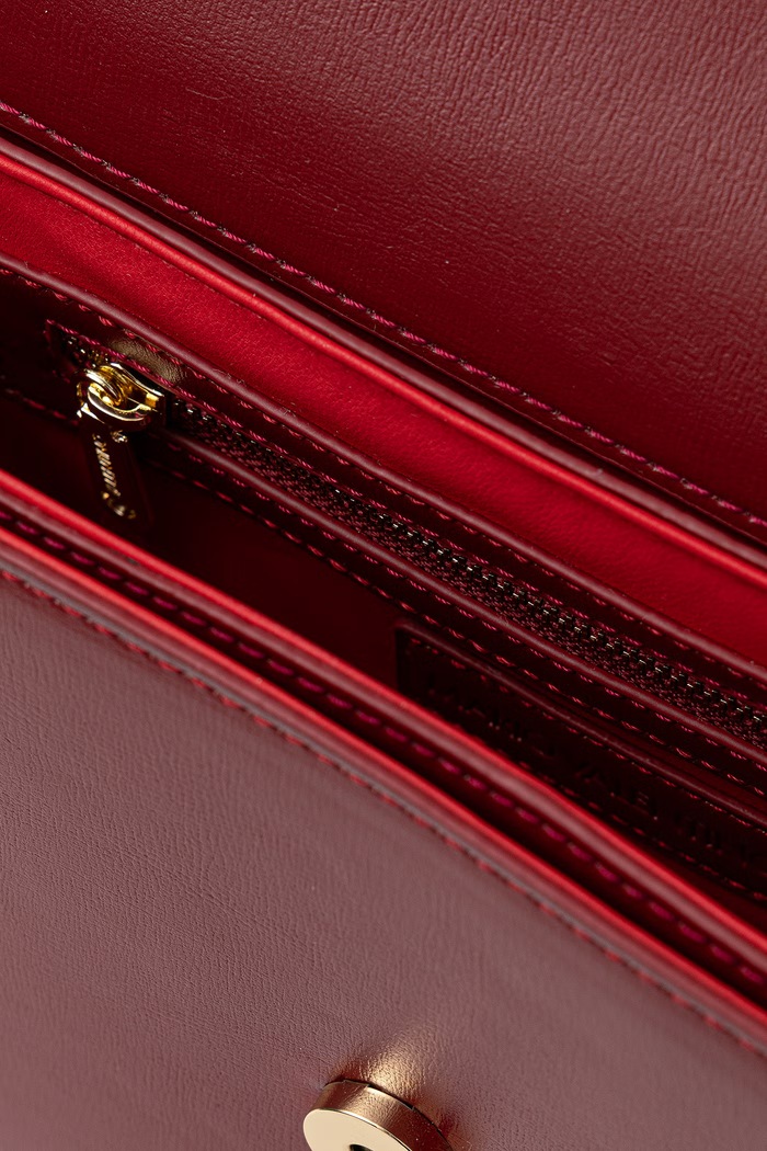 Listonoszka damska ROSSY RE Valentino Bags bordowy VBSAAY09