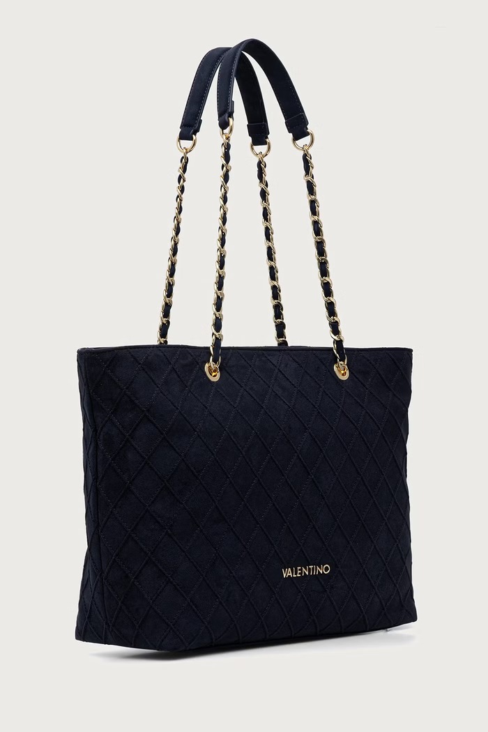 Valentino Bags Torebka shopper damska MAKENA VBSA8Y01 granatowy AW26