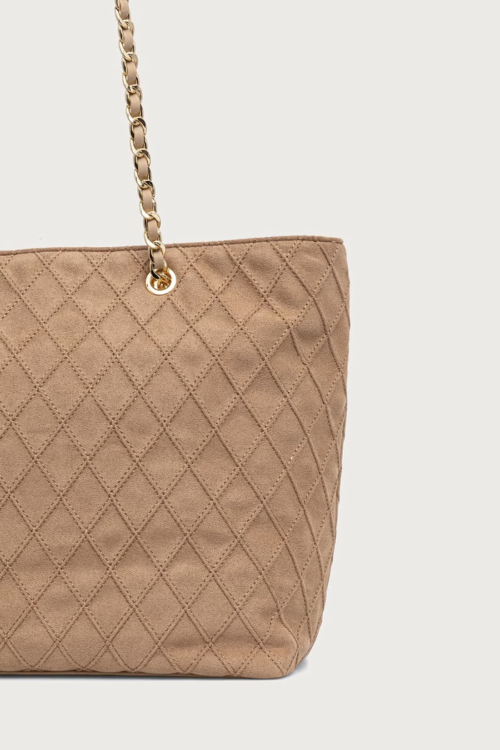 Akcesoria Valentino Bags Torebka shopper damska MAKENA VBSA8Y01 beżowy