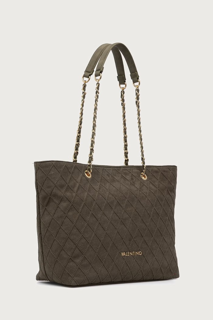Valentino Bags Torebka shopper damska MAKENA VBSA8Y01 zielony AW26