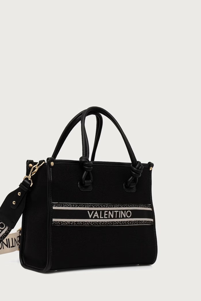 Valentino Bags Torebka crossbody damska WINTER AELLA VBSABG04 czarny AW26