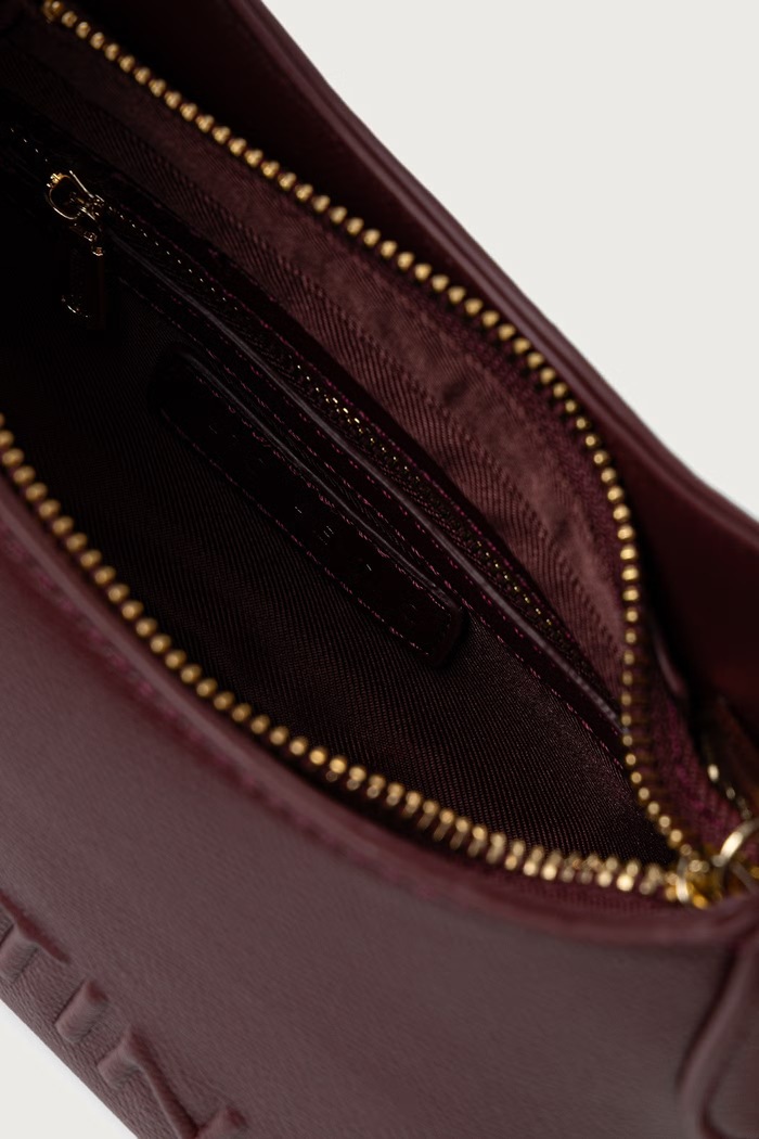 Torebka damska z imitacji skóry BIANKA RE Valentino Bags bordowy VBSA9U08