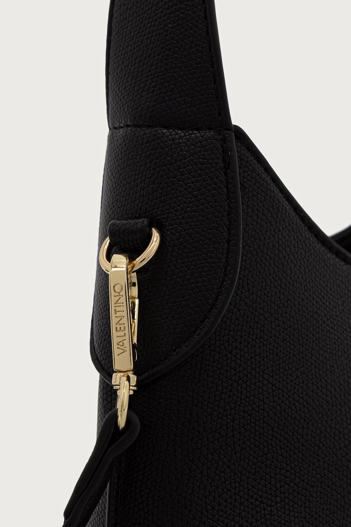 Torebka damska z imitacji skóry BIANKA RE Valentino Bags VBSA9U08 czarny