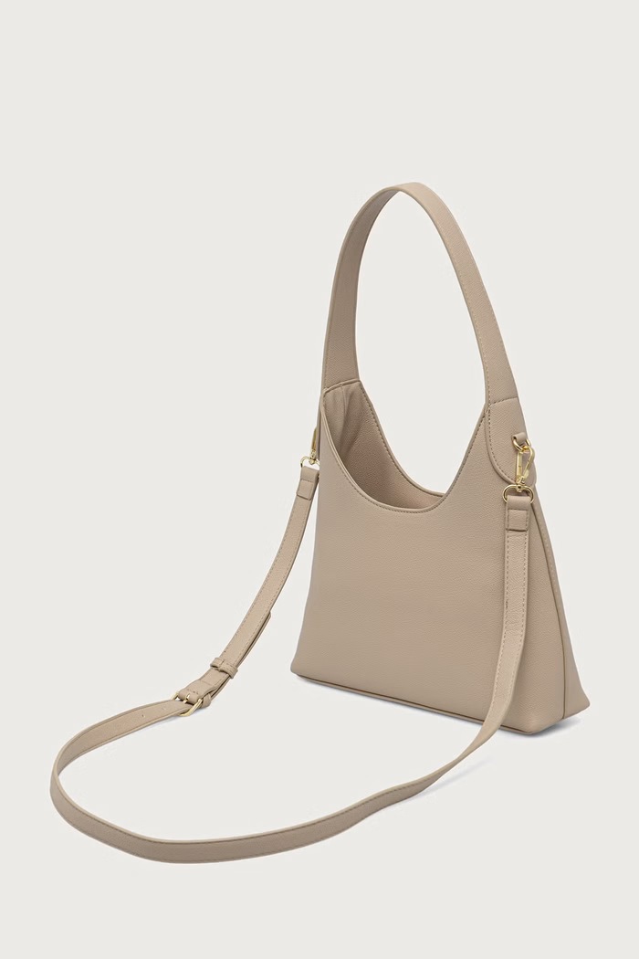 Akcesoria Valentino Bags Torebka crossbody damska z imitacji skóry BIANKA RE VBSA9U07 beżowy