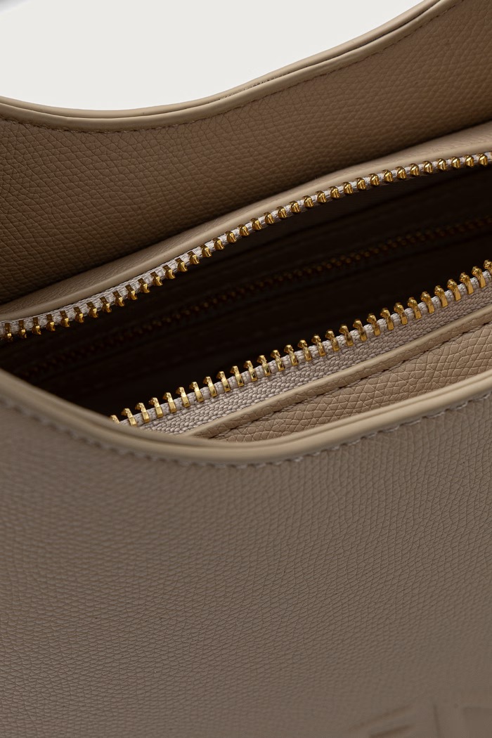 Torebka crossbody damska z imitacji skóry BIANKA RE Valentino Bags VBSA9U07 beżowy