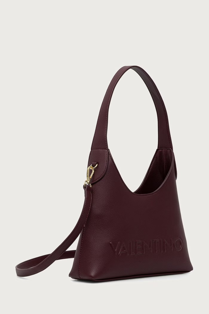 Valentino Bags Torebka crossbody damska z imitacji skóry BIANKA RE VBSA9U07 bordowy AW26
