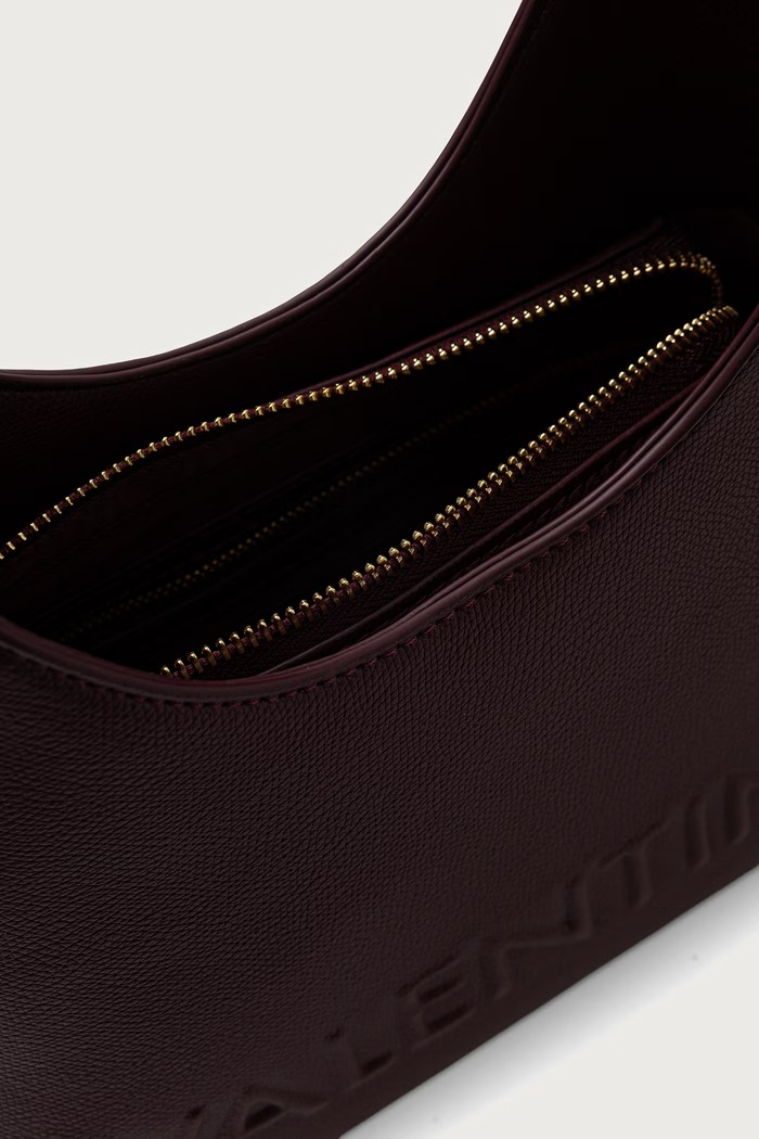 Torebka crossbody damska z imitacji skóry BIANKA RE Valentino Bags VBSA9U07 bordowy