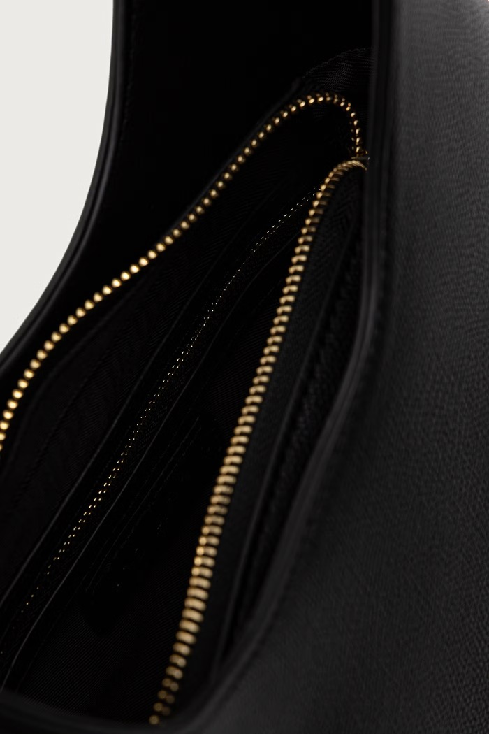 Torebka crossbody damska z imitacji skóry BIANKA RE Valentino Bags czarny VBSA9U07