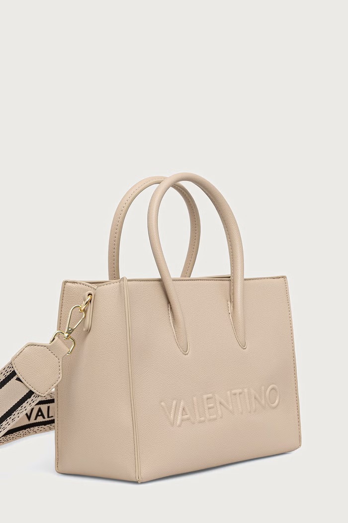 Valentino Bags Torebka damska z imitacji skóry BIANKA RE VBSA9U04 beżowy AW26