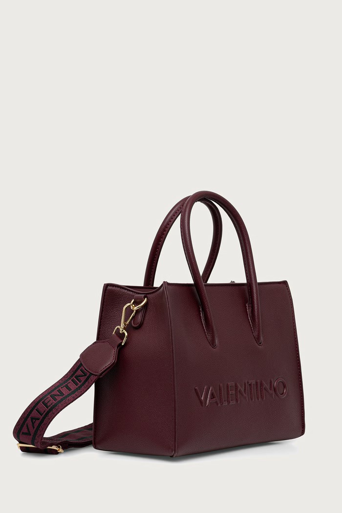 Valentino Bags Torebka damska z imitacji skóry BIANKA RE VBSA9U04 bordowy AW26