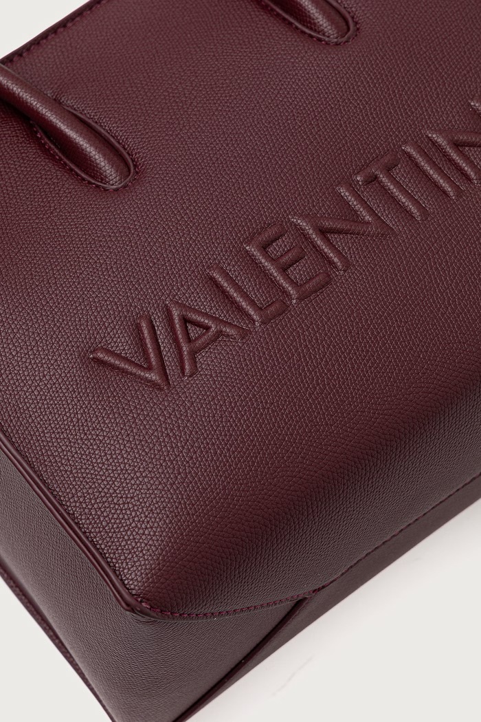 Torebka damska z imitacji skóry BIANKA RE Valentino Bags VBSA9U04 bordowy