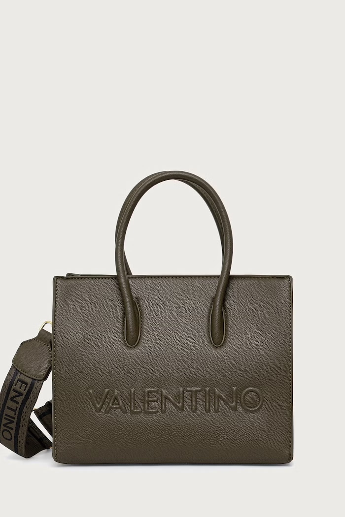 Valentino Bags Torebka damska z imitacji skóry BIANKA RE zielony VBSA9U04