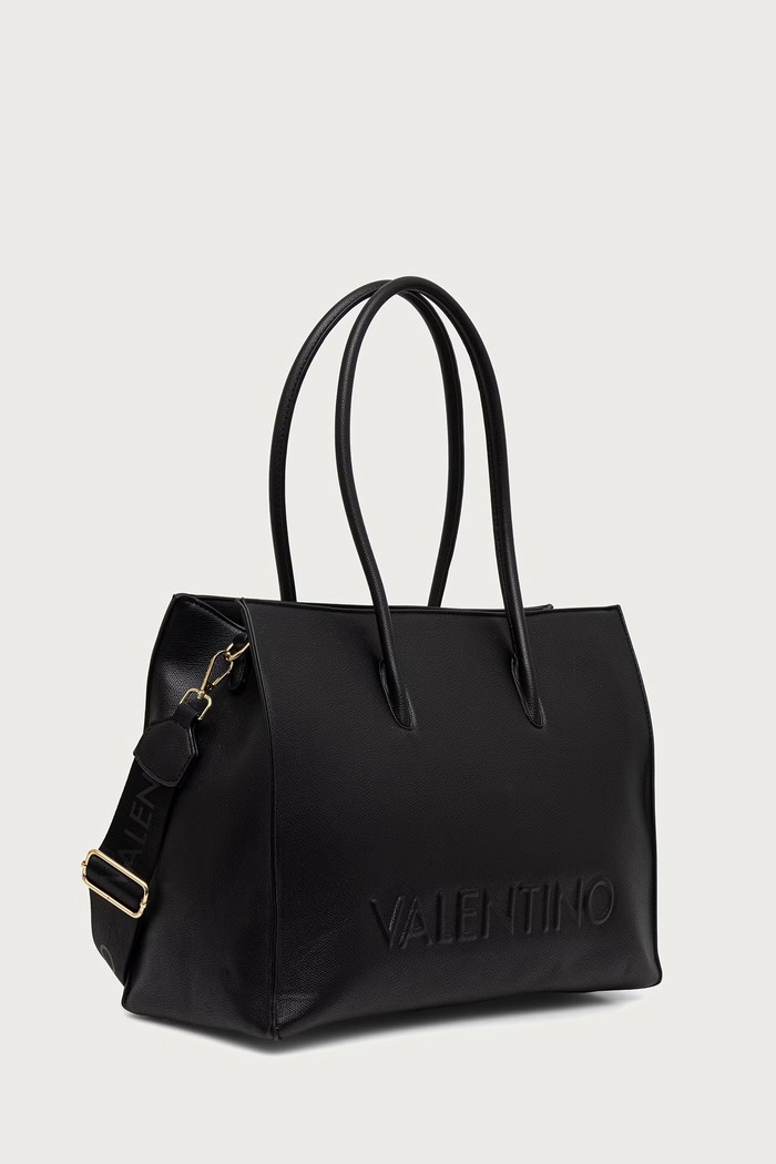 Valentino Bags Torebka shopper damska z imitacji skóry BIANKA RE VBSA9U01 czarny AW26