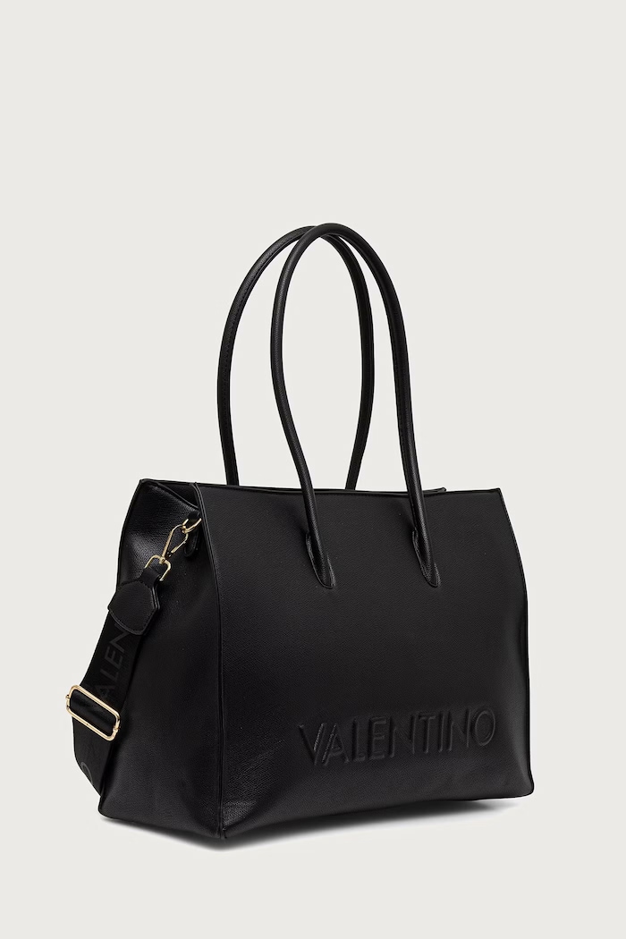 Valentino Bags Torebka shopper damska z imitacji skóry BIANKA RE VBSA9U01 czarny AW26
