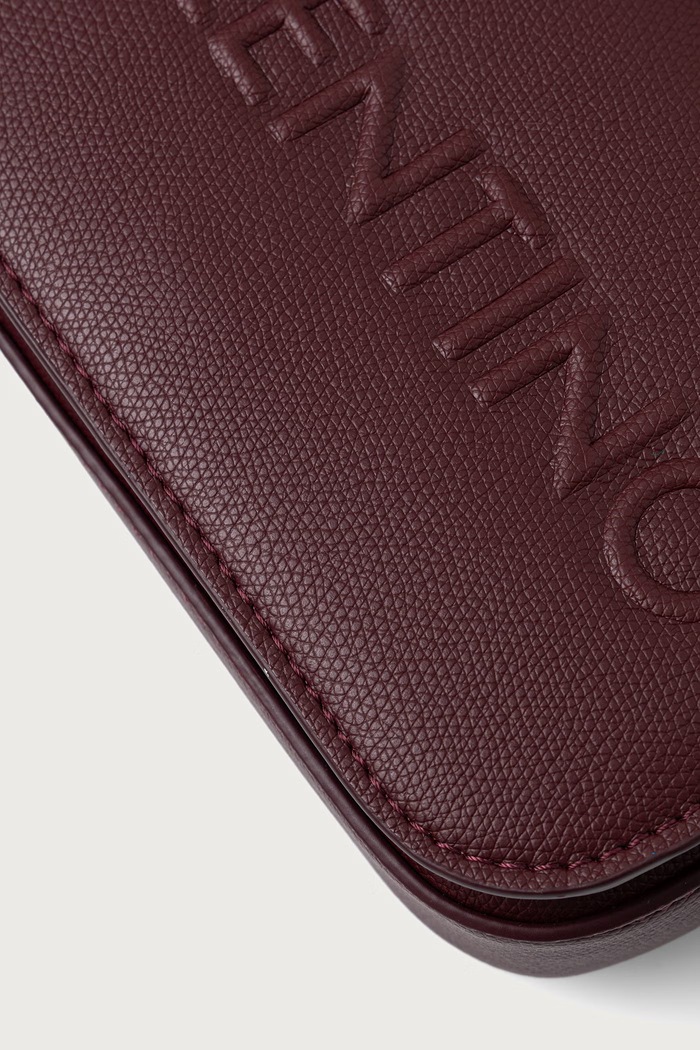 Torebka crossbody damska z imitacji skóry BIANKA RE Valentino Bags VBSA9U09 bordowy