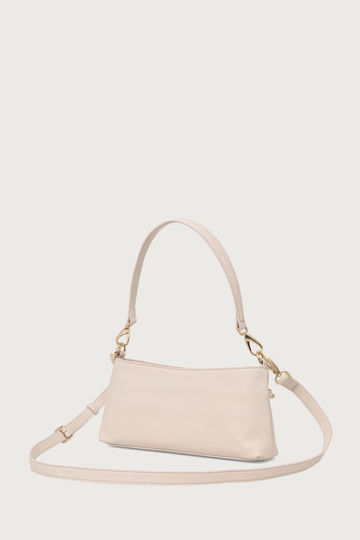 Akcesoria Valentino Bags Torebka crossbody damska z imitacji skóry EVELINE VBSA5S17 beżowy
