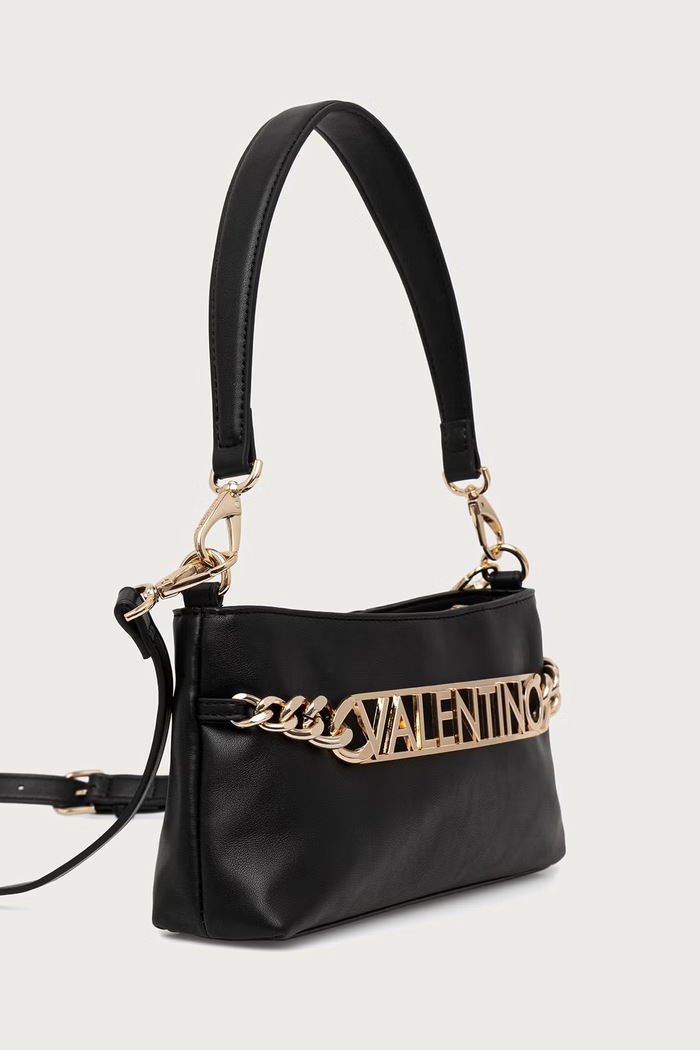 Akcesoria Valentino Bags Torebka crossbody damska z imitacji skóry EVELINE VBSA5S17 czarny