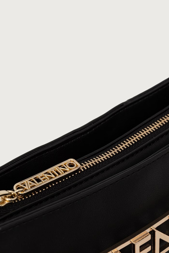 Torebka crossbody damska z imitacji skóry EVELINE Valentino Bags VBSA5S17 czarny