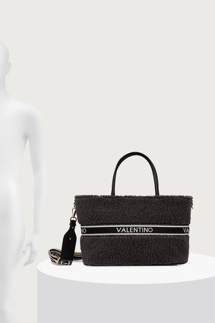 Torebka tote damska JANE Valentino Bags szary VBSAC001