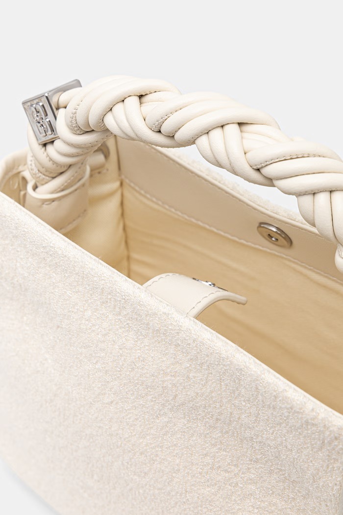 GANNI Bou torebka crossbody damska C2100032 beżowy