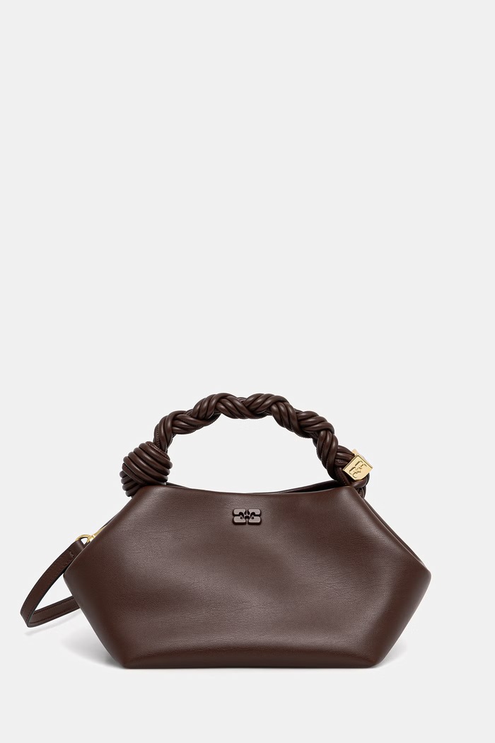 GANNI Bou Small torebka crossbody damska brązowy A5906
