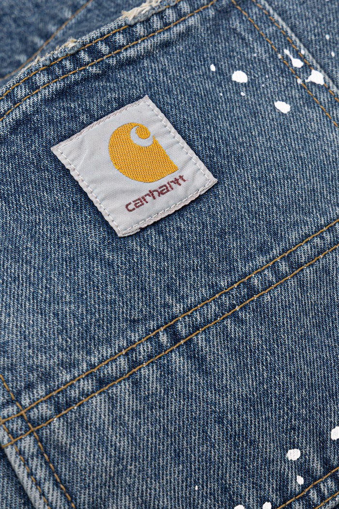 Carhartt WIP Denim Tote torebka tote damska bawełniana niebieski I037032