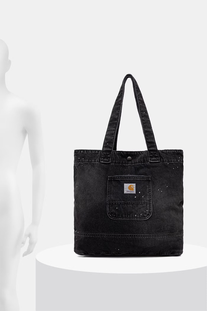 Carhartt WIP Denim Tote torebka tote damska bawełniana I037032