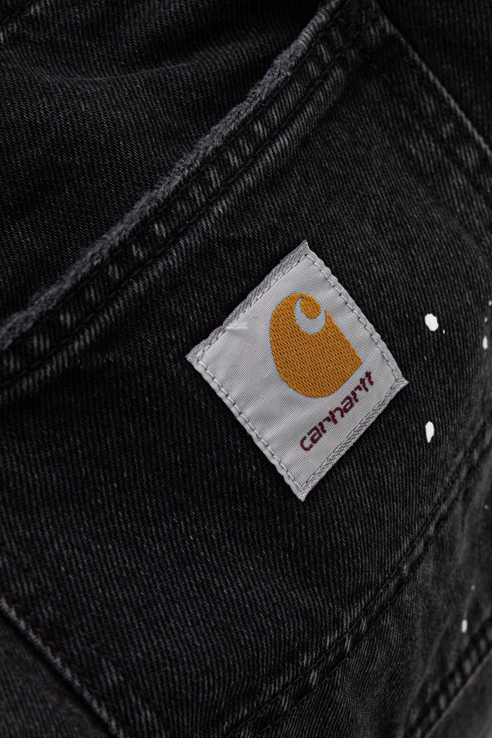 Carhartt WIP Denim Tote torebka tote damska bawełniana czarny I037032