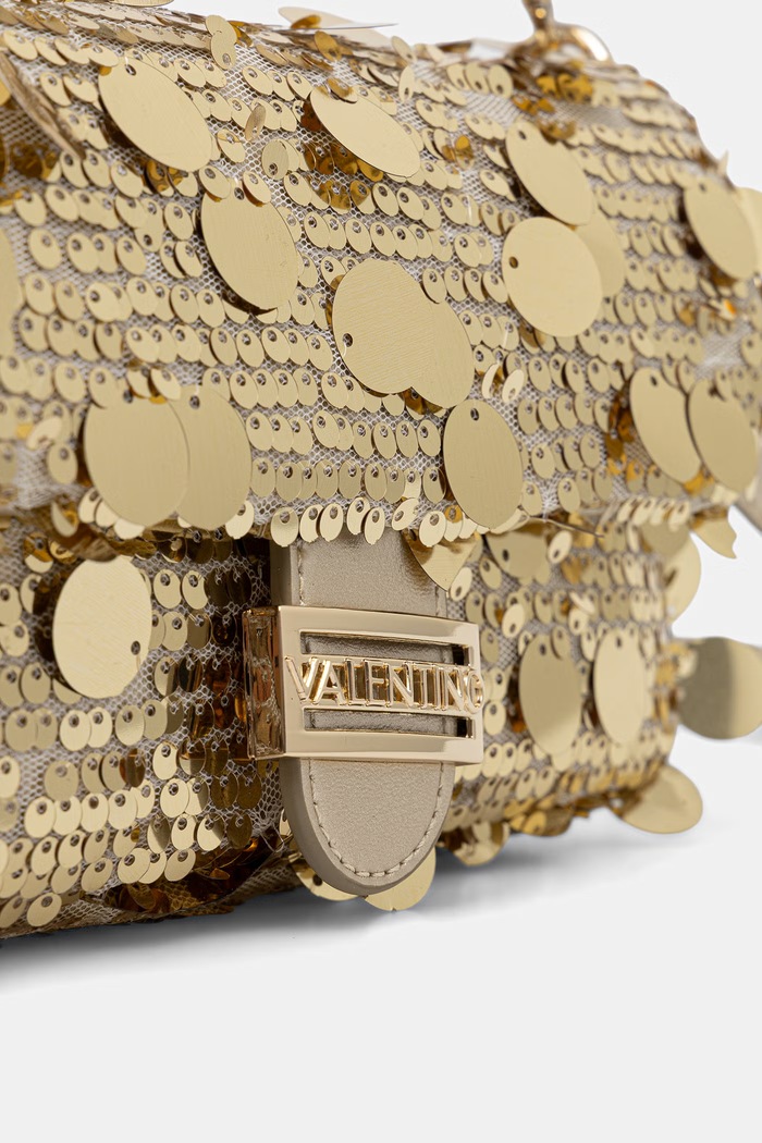 Valentino Bags torebka crossbody damska SLEET złoty VBSA6R09