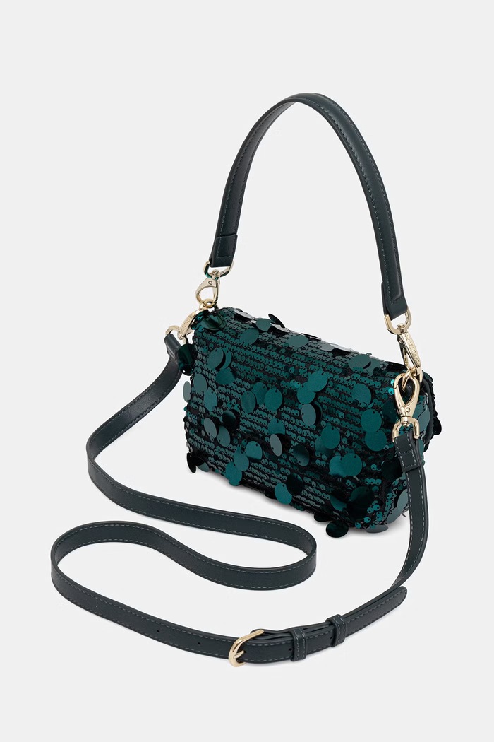 Akcesoria Valentino Bags torebka crossbody damska SLEET VBSA6R09 turkusowy
