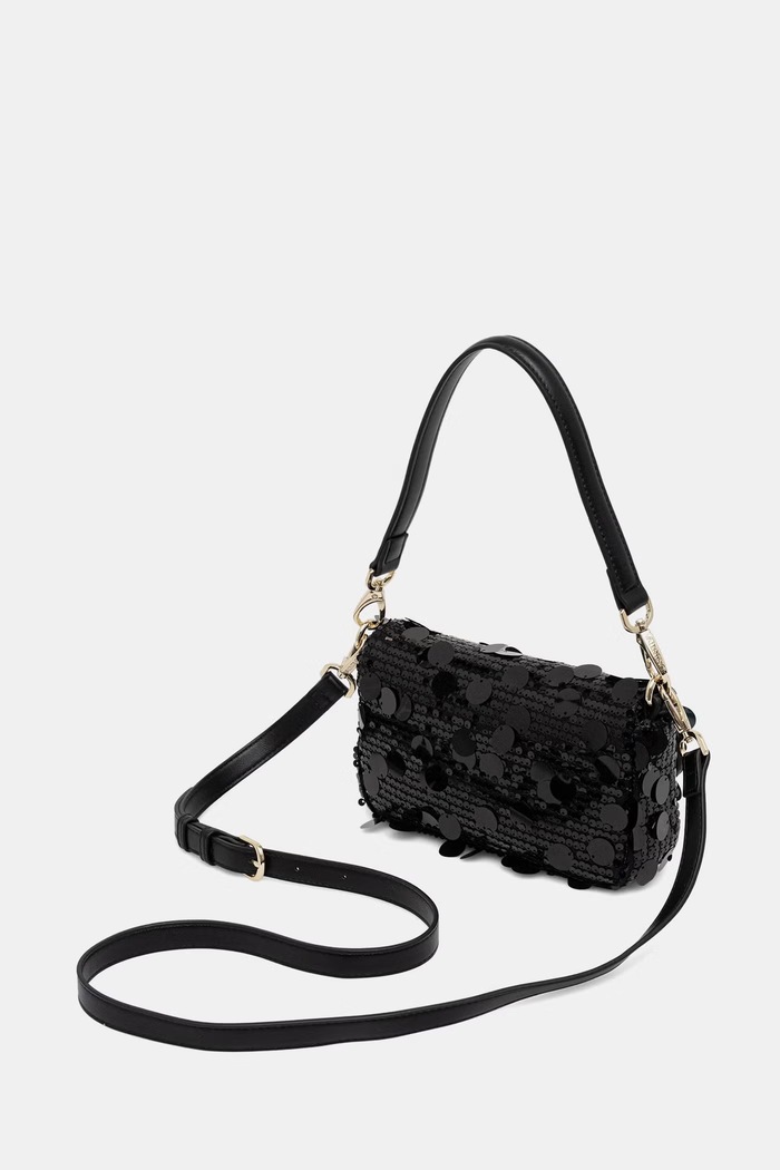 Akcesoria Valentino Bags torebka crossbody damska SLEET VBSA6R09 czarny