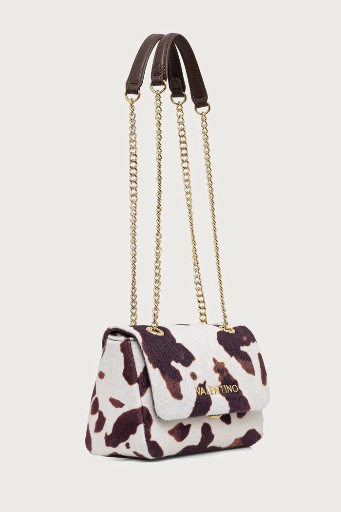 Valentino Bags Torebka crossbody damska OCARINA WINTER VBSA9D05COW beżowy AW26