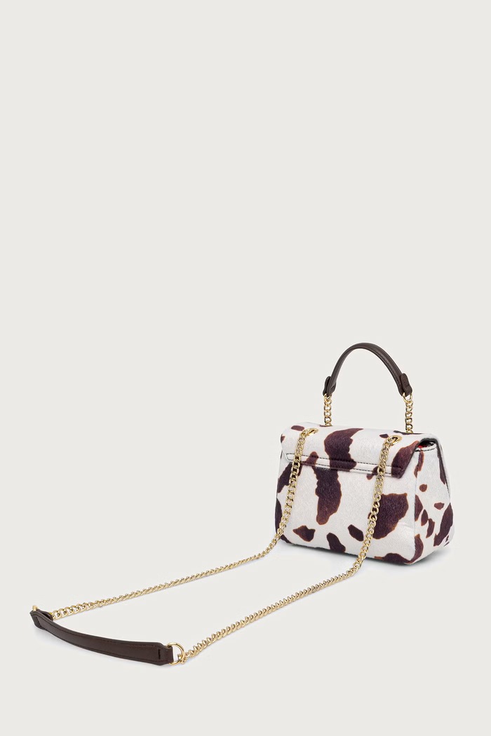 Akcesoria Valentino Bags Torebka crossbody damska OCARINA WINTER VBSA9D05COW beżowy