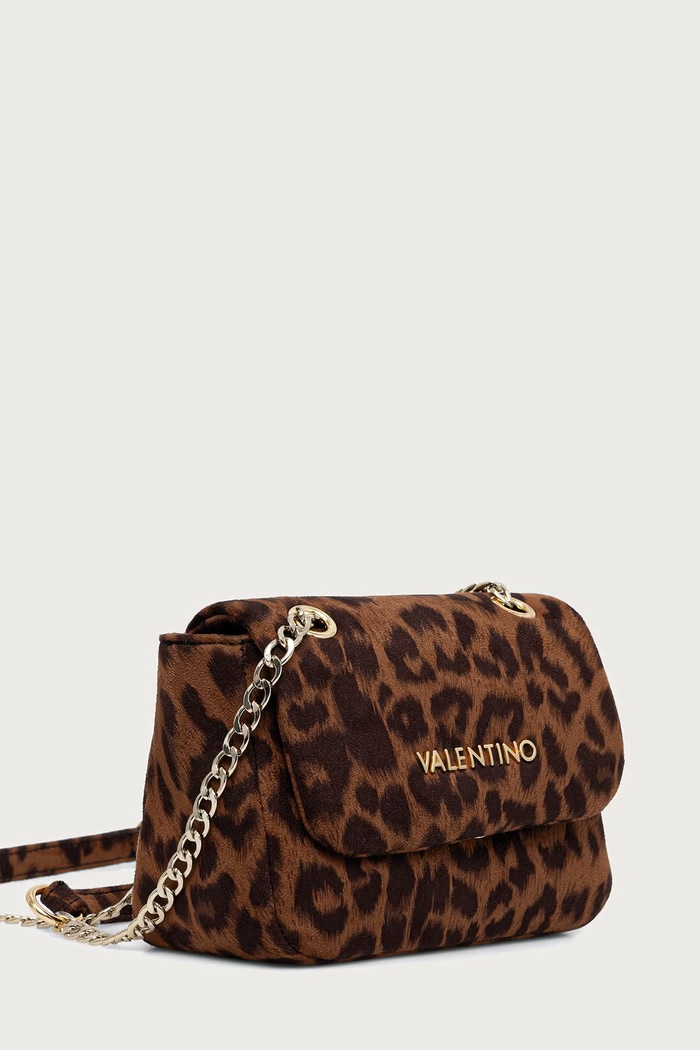 Valentino Bags Torebka crossbody damska OCARINA LEO VBSABJ05 brązowy AW26