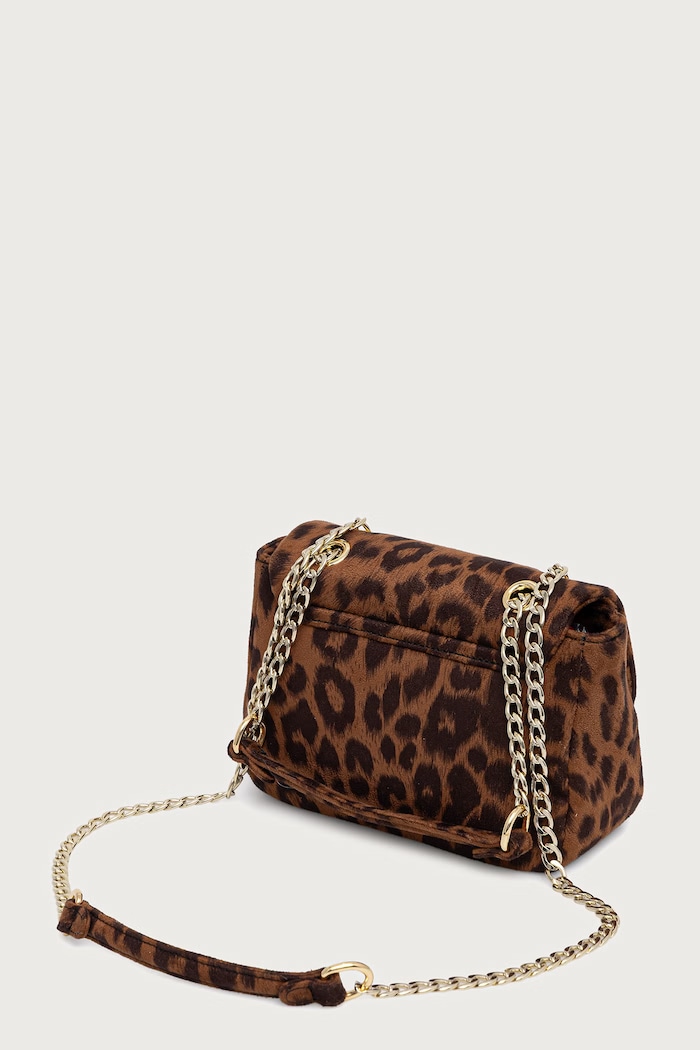 Akcesoria Valentino Bags Torebka crossbody damska OCARINA LEO VBSABJ05 brązowy