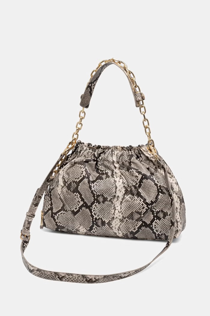 Akcesoria Valentino Bags torebka crossbody damska z imitacji skóry LUMIRA VBSA6F07PIT beżowy