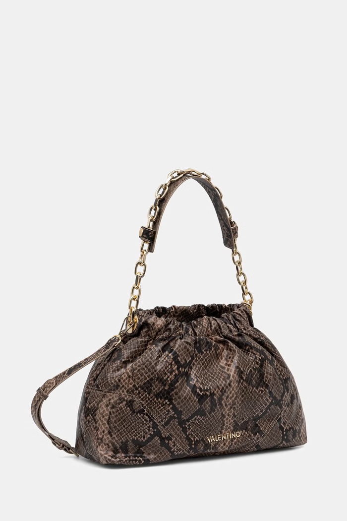 Valentino Bags torebka crossbody damska z imitacji skóry LUMIRA VBSA6F07PIT brązowy AW26