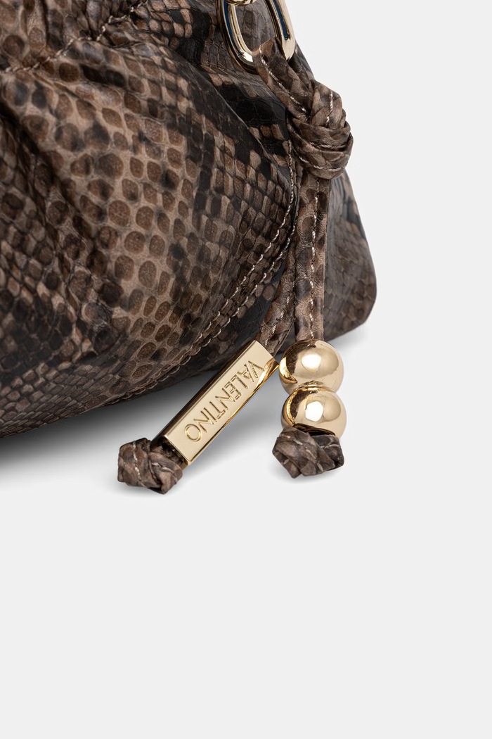 Valentino Bags torebka crossbody damska LUMIRA brązowy VBSA6F08PIT