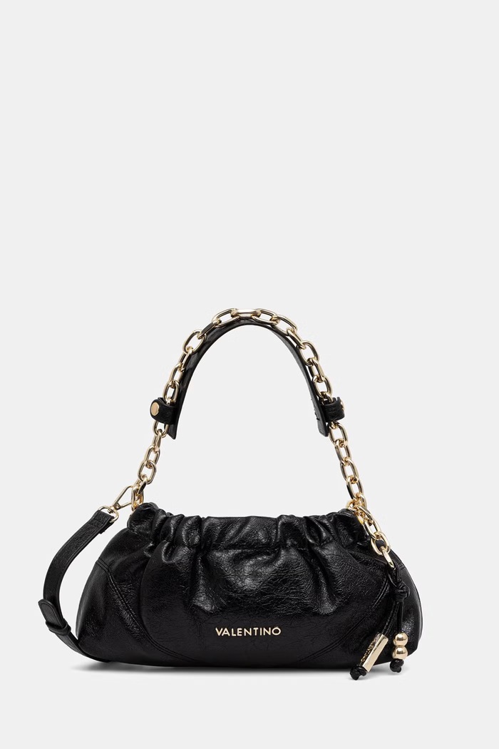 Valentino Bags torebka crossbody damska z imitacji skóry LUMIRA czarny VBSA6F08