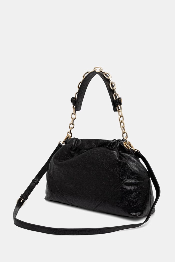 Akcesoria Valentino Bags torebka worek damska z imitacji skóry LUMIRA VBSA6F07 czarny
