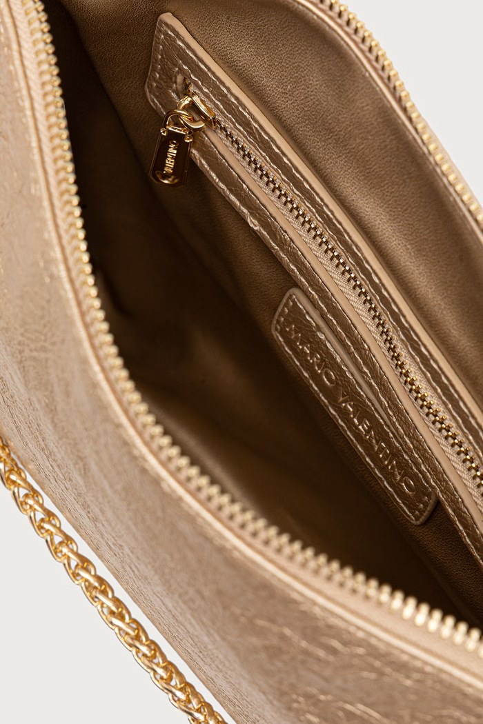 Torebka crossbody damska z imitacji skóry LUMI Valentino Bags złoty VBSA6U13NPK